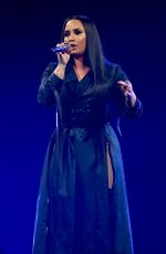 DEMI LOVATO Performs at Her Tell Me You Love Me Tour at American Airlines Arena in Miami 03/30/2018