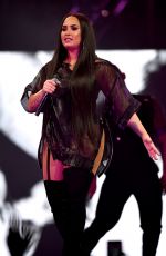 DEMI LOVATO Performs at Her Tell Me You Love Me Tour at American Airlines Arena in Miami 03/30/2018