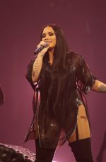 DEMI LOVATO Performs at Her Tell Me You Love Me Tour in Las Vegas 03/03/2018