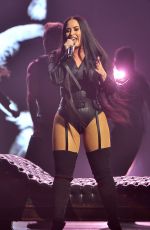 DEMI LOVATO Performs at Her Tell Me You Love Me Tour in San Jose 02/28/2018