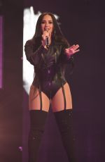 DEMI LOVATO Performs at Her Tell Me You Love Me Tour in San Jose 02/28/2018