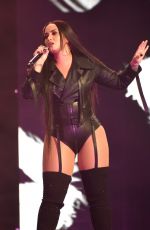DEMI LOVATO Performs at Her Tell Me You Love Me Tour in San Jose 02/28/2018