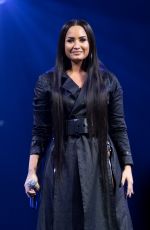 DEMI LOVATO Performs at Her Tell Me You Love Me World Tour in New York 03/16/2018