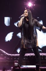 DEMI LOVATO Performs at Her Tell Me You Love Me World Tour in New York 03/16/2018