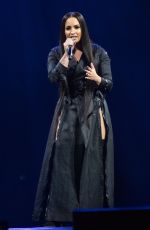 DEMI LOVATO Performs at Her Tell Me You Love Me World Tour in New York 03/16/2018