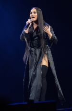 DEMI LOVATO Performs at Her Tell Me You Love Me World Tour in New York 03/16/2018