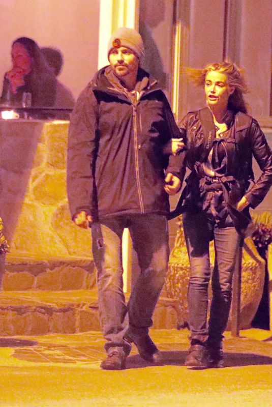 DENISE RICHARDS Night Out in Los Angeles 03/24/2018