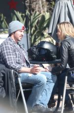 DENISE RICHARDS Out with Her Boyfriend in Malibu 03/252018