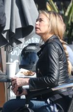 DENISE RICHARDS Out with Her Boyfriend in Malibu 03/252018