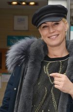 DENISE VAN OUTEL Leaves RTE Studios in Dublin 03/23/2018
