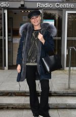 DENISE VAN OUTEL Leaves RTE Studios in Dublin 03/23/2018