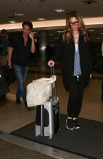 DIASY FUENTES and Richard Marx at LAX Airport in Los Angeles 03/21/2018