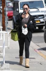 DOROTHY WANG Heading to a Gym in Los Angeles 03/23/2018