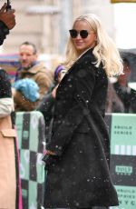 DOVE CAMERON Arrives at Build Studios in New York 03/21/2018