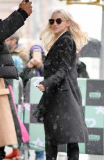 DOVE CAMERON Arrives at Build Studios in New York 03/21/2018