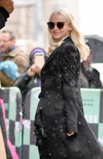 DOVE CAMERON Arrives at Build Studios in New York 03/21/2018
