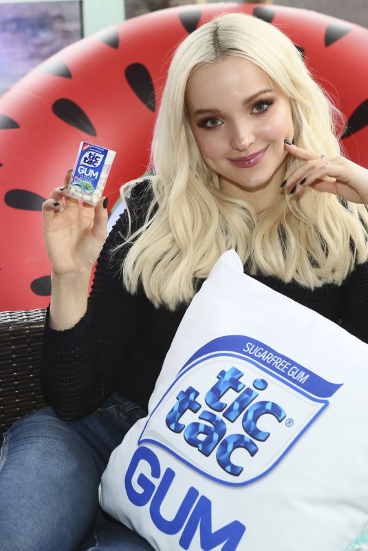 DOVE CAMERON at Tic Tac Gum Event in New York 03/20/2018
