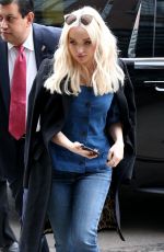 DOVE CAMERON Out and About in New York 03/20/2018