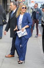 DREW BARRYMORE at Late Show with Stephen Colbert