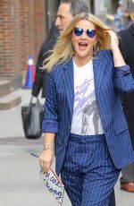 DREW BARRYMORE at Late Show with Stephen Colbert