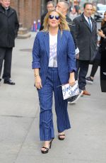 DREW BARRYMORE at Late Show with Stephen Colbert