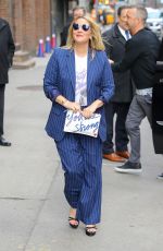 DREW BARRYMORE at Late Show with Stephen Colbert