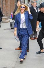 DREW BARRYMORE at Late Show with Stephen Colbert