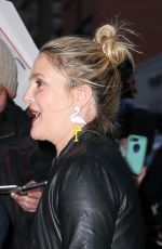 DREW MARRYMORE at Daily Show with Trevor Noah in New York 03/20/2018