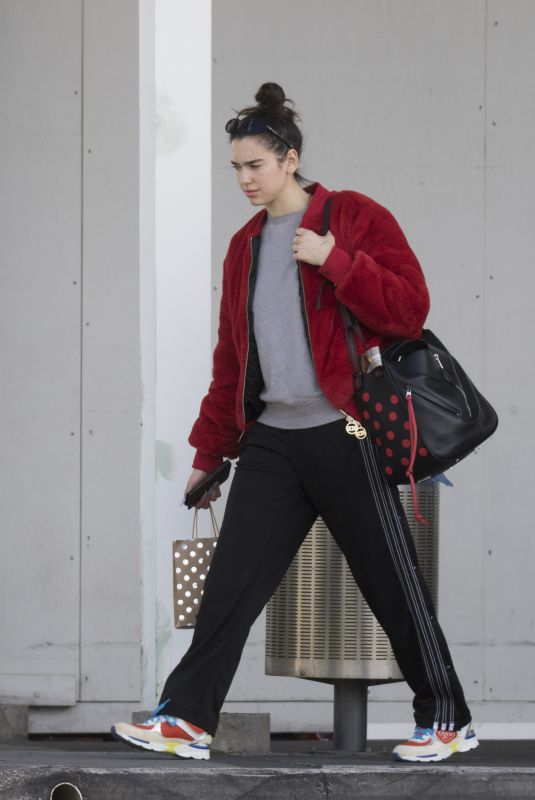 DUA LIPA at Airport in Auckland 03/04/2018