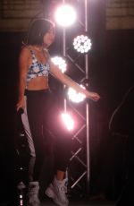 DUA LIPA Performs at Nova Red Room at Camfield in Perth 03/27/2018
