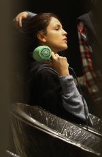EIZA GONZALEZ at a Hair Salon in Los Angeles 03/23/2018