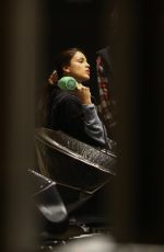 EIZA GONZALEZ at a Hair Salon in Los Angeles 03/23/2018