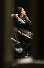 EIZA GONZALEZ at a Hair Salon in Los Angeles 03/23/2018