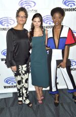 ELINE POWELL at Siren Panel at Wondercon 2018 in Anaheim 03/24/2018