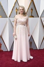 ELISABETH MOSS at 90th Annual Academy Awards in Hollywood 03/04/2018