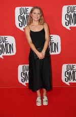 ELIZA SCANLEN at Love, Simon Premiere in Sydney 03/18/2018