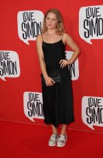 ELIZA SCANLEN at Love, Simon Premiere in Sydney 03/18/2018
