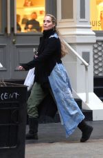 ELIZABETH BARKLEY Out Shopping in New York 03/23/2018