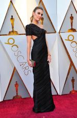 ELIZABETH CHAMBERS at 90th Annual Academy Awards in Hollywood 03/04/2018