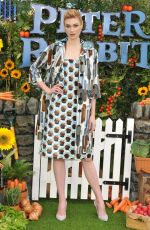ELIZABETH DEBICKI at Peter Rabbit Premiere in London 03/11/2018