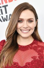 ELIZABETH OLSEN at 2018 Film Independent Spirit Awards in Los Angeles 03/03/2018