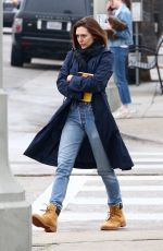 ELIZABETH OLSEN in Jeans Out in Los Angeles 03/10/2018