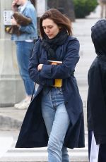 ELIZABETH OLSEN in Jeans Out in Los Angeles 03/10/2018