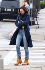 ELIZABETH OLSEN in Jeans Out in Los Angeles 03/10/2018