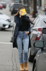ELIZABETH OLSEN in Jeans Out in Los Angeles 03/10/2018