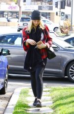 ELLE FANNING Arrives at Fitness Studio in Studio City 03/01/2018