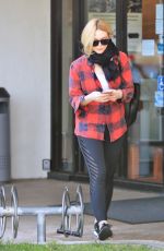 ELLE FANNING at a Fitness Studio in Studio City 03/01/2018
