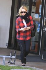 ELLE FANNING at a Fitness Studio in Studio City 03/01/2018