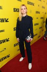 ELLE FANNING at Galveston Premiere at SXSW Festival in Austin 03/10/2018