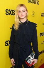 ELLE FANNING at Galveston Premiere at SXSW Festival in Austin 03/10/2018